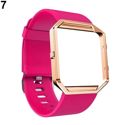 

Fashion Silicone watchband Bracelet for Fitbit Blaze Smart Watch Adjustable replacement Light Weight band Strap for Fitbit Blaze