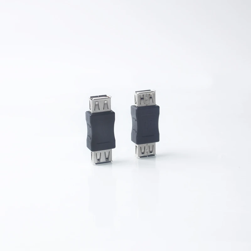 50 шт. оптовая продажа USB 2 0 Женский к женскому соединитель Адаптер F/F УДЛИНИТЕЛЬ