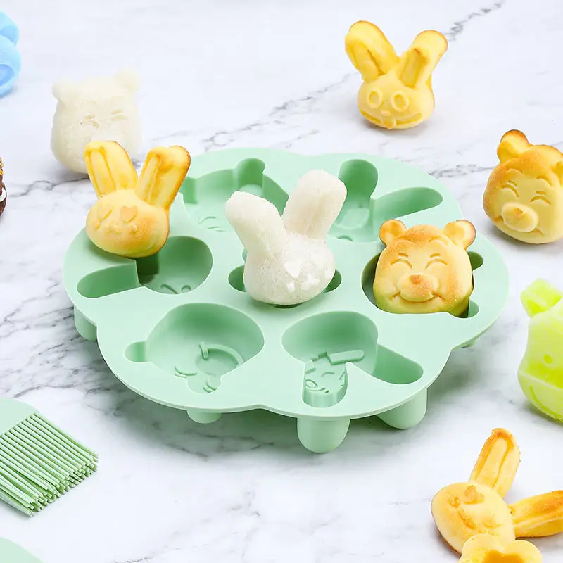 

High Quality Mold Silicone Ice Cube Tray DIY Chocolate Fondant Mould 3D Pastry Jelly Cookies Baking Cake Decoration Tools New
