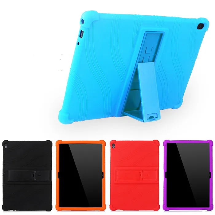 Противоударный силиконовый чехол для Lenovo tab M10 TB-X605F TB-X605L Tab P10 TB-X705F - Цена: 