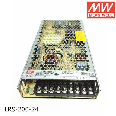 

MEAN WELL Switching Power Supply LRS-200-24 Industrial Control 24V 9A 200W