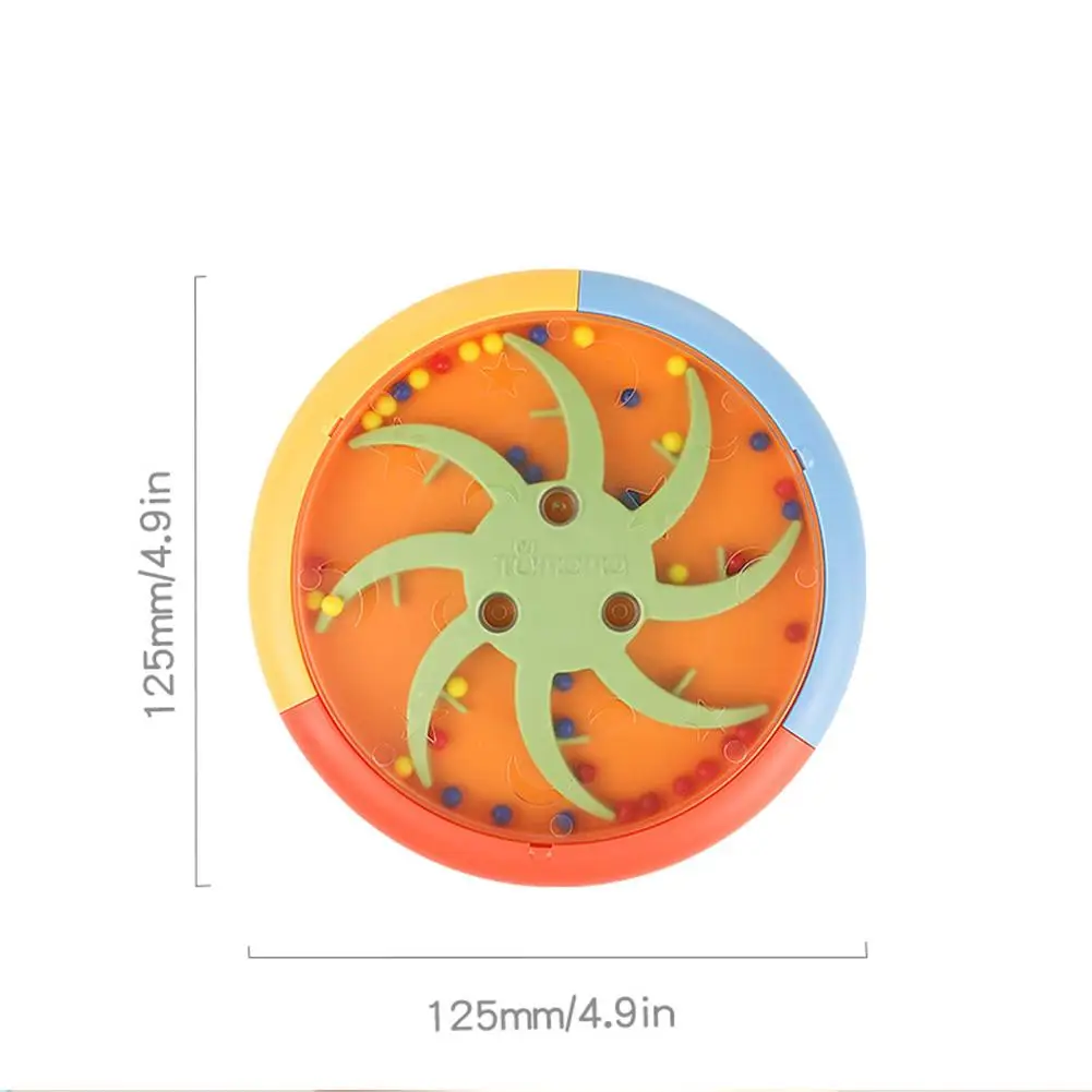 

3D Stereo Rotary Maze Round Plate Turntable Intelligence Development Puzzle Toy Breakthrough Ball Beads Baby Toy