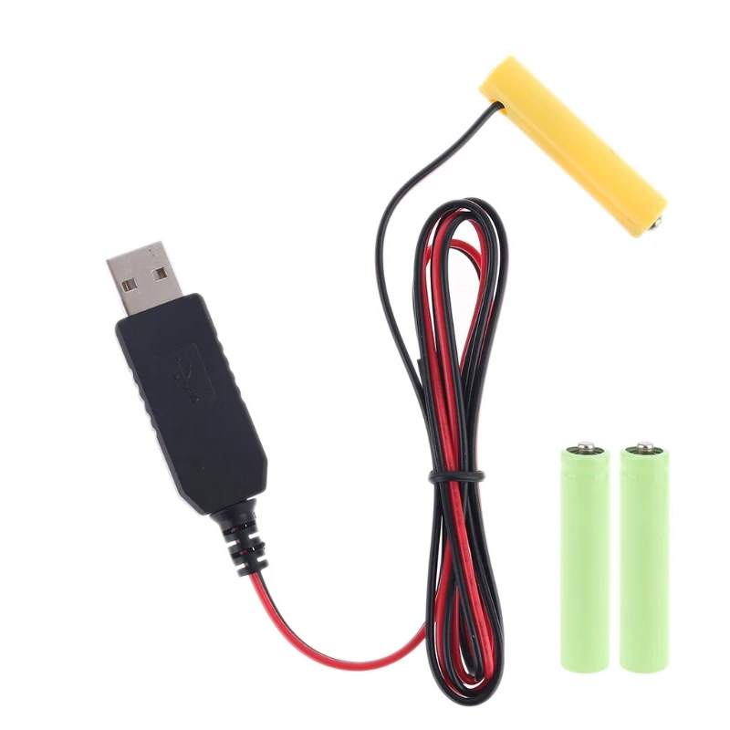 

Устройство для удаления батарей типа AAA LR03, 2m, кабель питания USB, заменяет 1-4 шт. батарей AAA