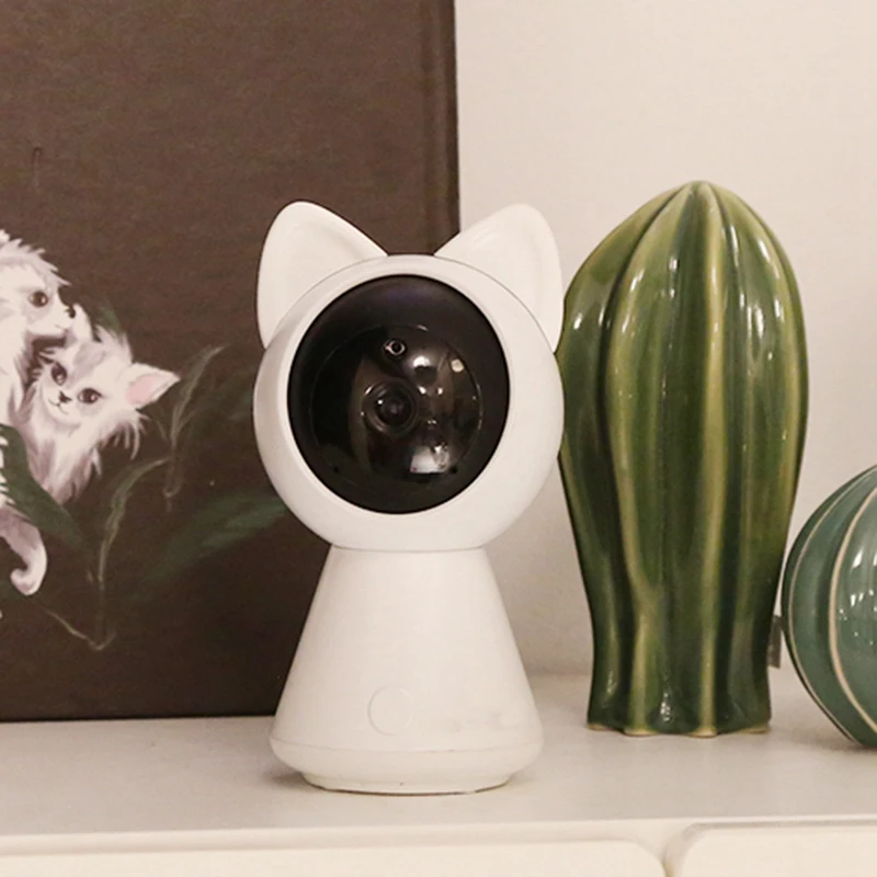 Красивый и милый вид беспроводной умный дом безопасности 1080P 2Mp мини Кошка