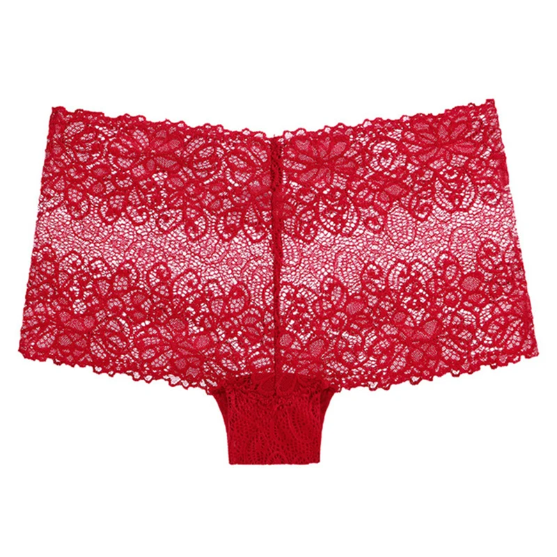 7 шт./лот женские трусики кружевные трусы-боксеры нижнее белье пикантные парадный