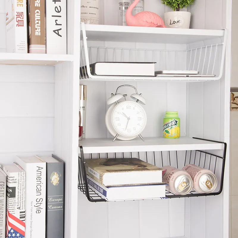 Подвесная корзина под шкаф полотенце одеяло корзины для хранения одежды полка в