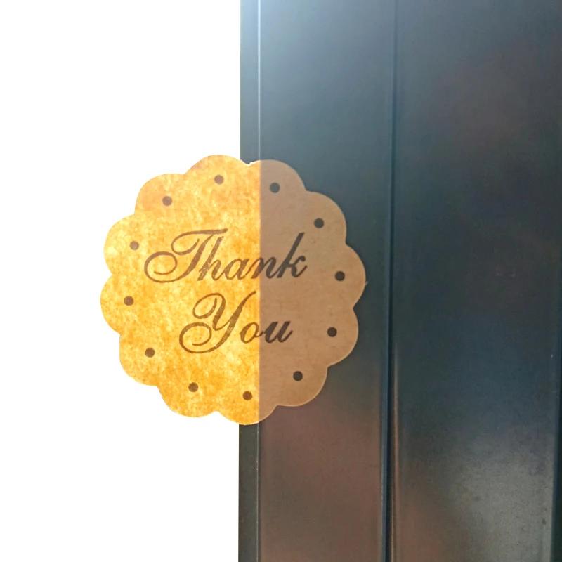 100 шт./упак. Новое поступление Круглый Скрапбукинг спасибо многофункциональные