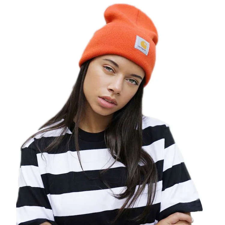 

Spot tide brand knitted hat men and women couple hip hop woolen cap