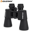Бинокль Celestron 7x50, профессиональный уличный Монокуляр с высоким разрешением, портативный, с многослойным покрытием, большой объектив