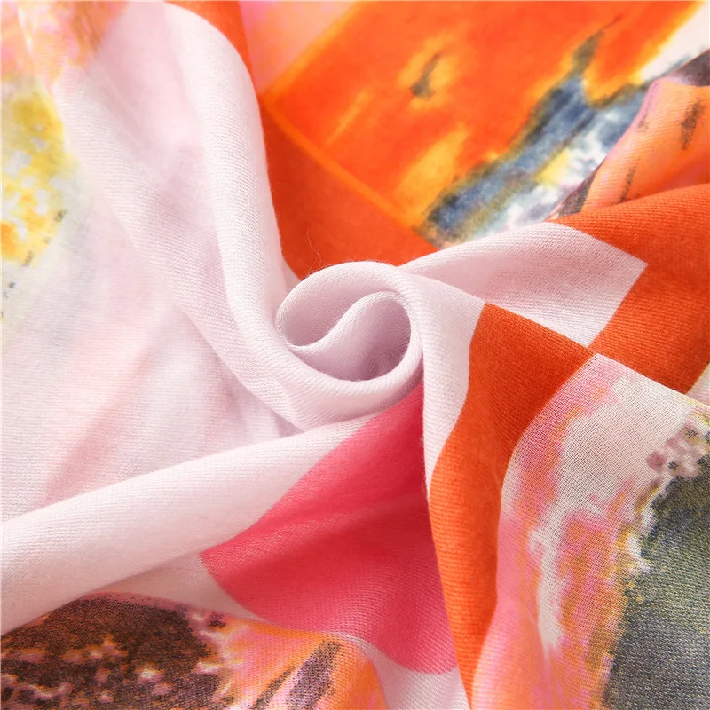 

Hot 2020 Brand Women Scarf Sprint Winter Warm Cotton Scarves Shawls Wraps Ladies Bandana Pashmina Beach Hijabs Stoles Foulard