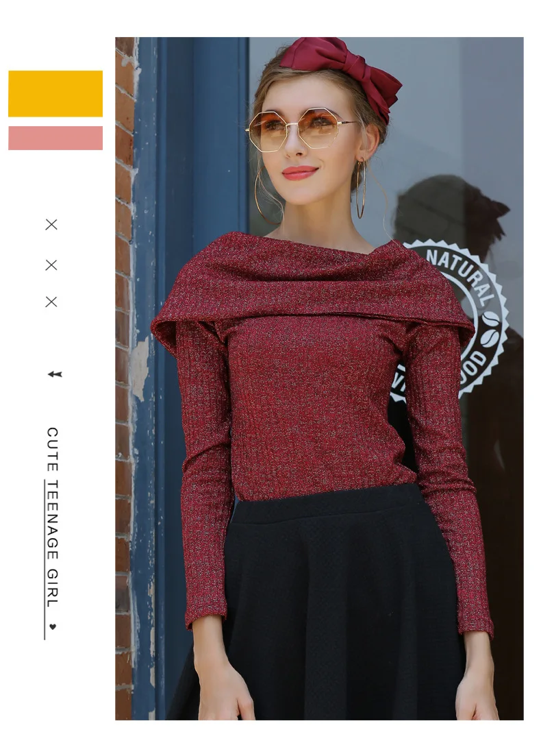 Женский вязаный свитер с длинным рукавом и бантом зима 2020 | Женская одежда