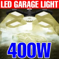 Складной гаражный светодиодный светильник E27, потолочный светильник, светодиодный светильник для высоких промышленных помещений s UFO, дефор...