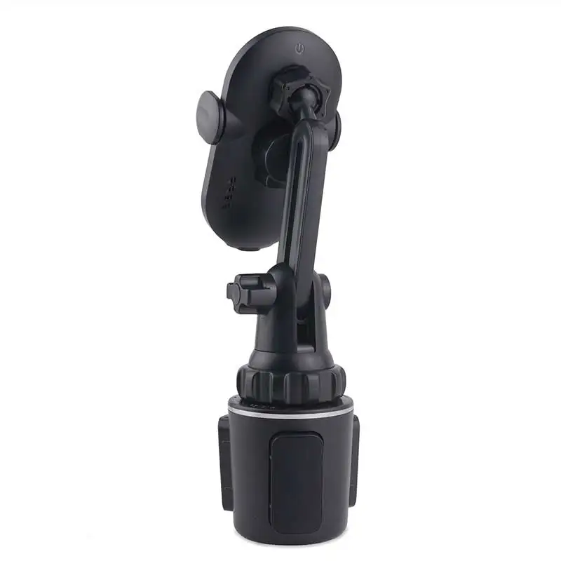 universal car cup phone holder qi 15w wireless car charger holder automatic infrared smart sensor clamping car mount free global shipping