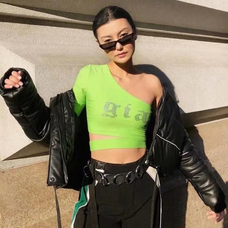 

Streetwear Reflective Jacket Women 2020 Drawstring Turtleneck Short Women's Jacket Female Faux Leather Chaqueta Mujer