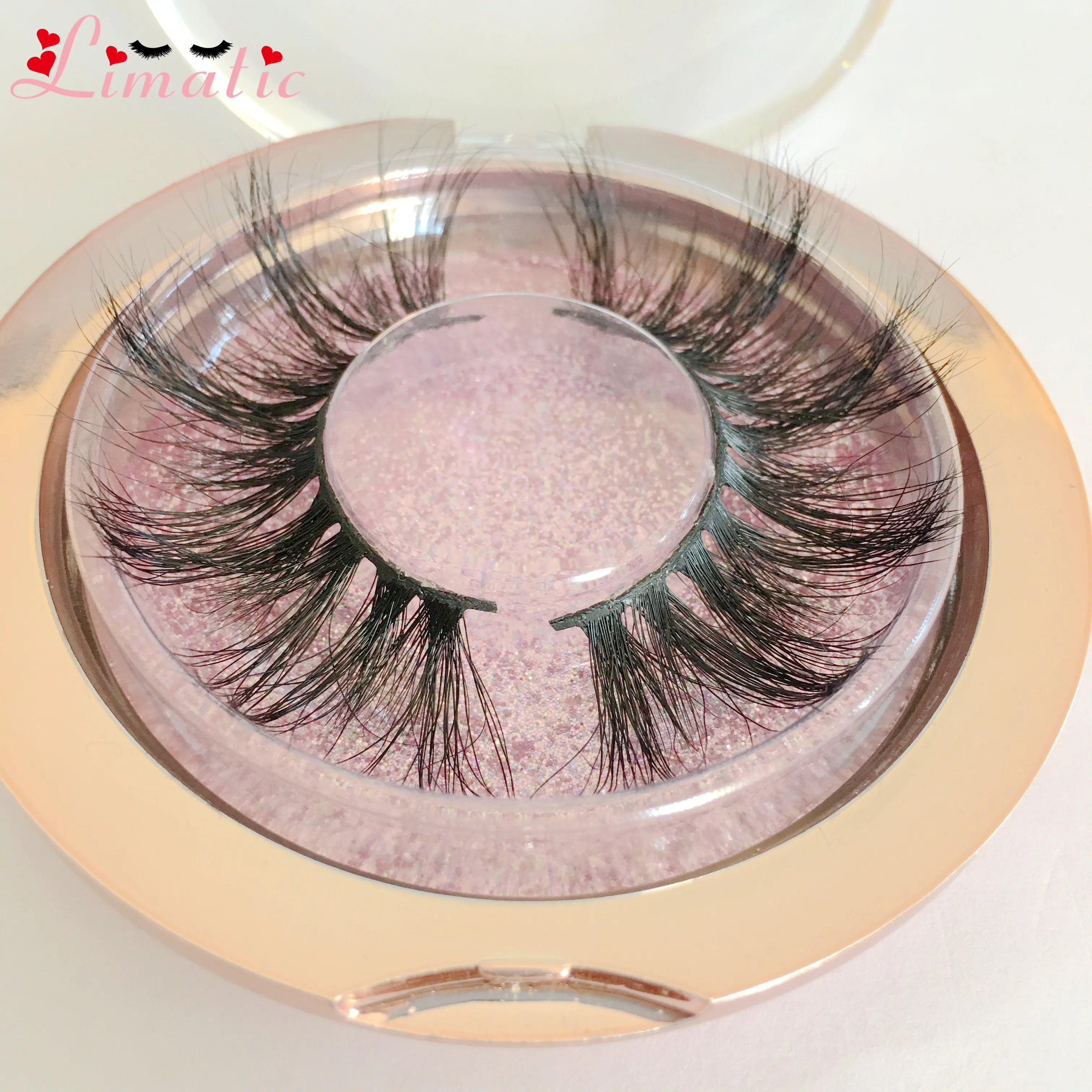 

25mm Lashes False Eyelashes Full Handmade Cruelty Free Natural Long Makeup Fluffy Wholesale