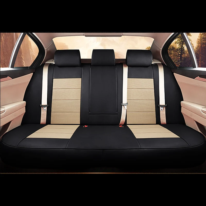 Чехлы AutoDecorun на сиденья из натуральной кожи для Volvo XC90 защитные аксессуары