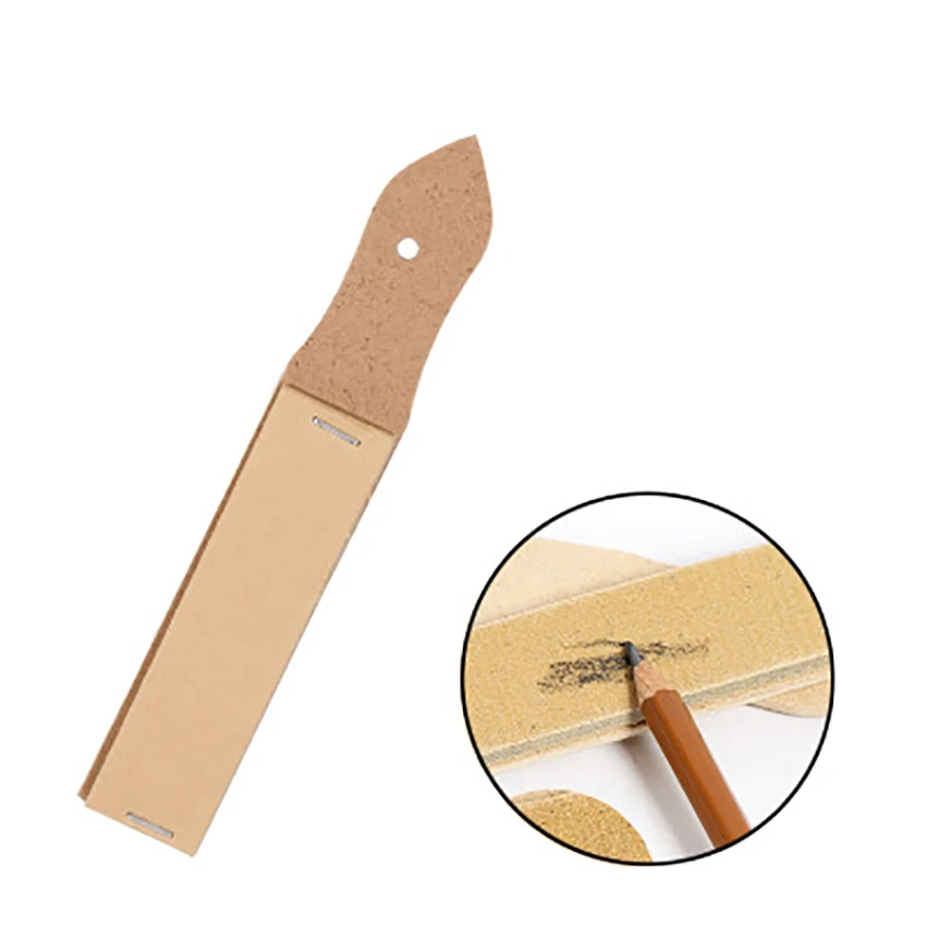Sketch Pencil Sandpaper Block Pen Tip Sharpening School Art Students Drawing Supplies Painting Polishing Gadgets | Канцтовары для