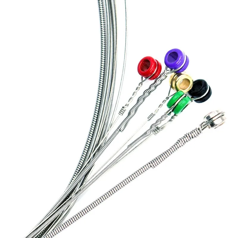 1 set praktiziert vernickelt stahl gitarre saiten für klassische elektrische gitarre mit original einzelhandel paket schnelle lieferung free glob