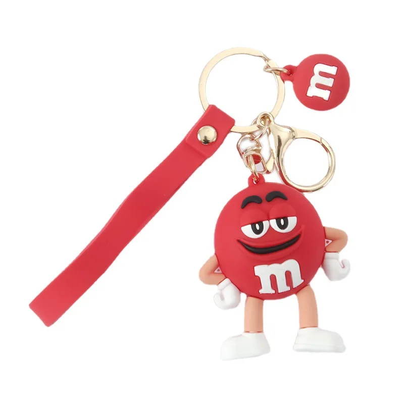 

M Bean Cartoon Keychains Web Celebrity Hot Style Key Chain Cute Children 's Surprise Birthday Gift Accessories Keyring Face