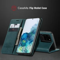 luxury leather case for samsung galaxy a52 a51 a71 note 20 ultra magnetic wallet case s20 s21 s10 s9 s8 plus s7 card phone cover