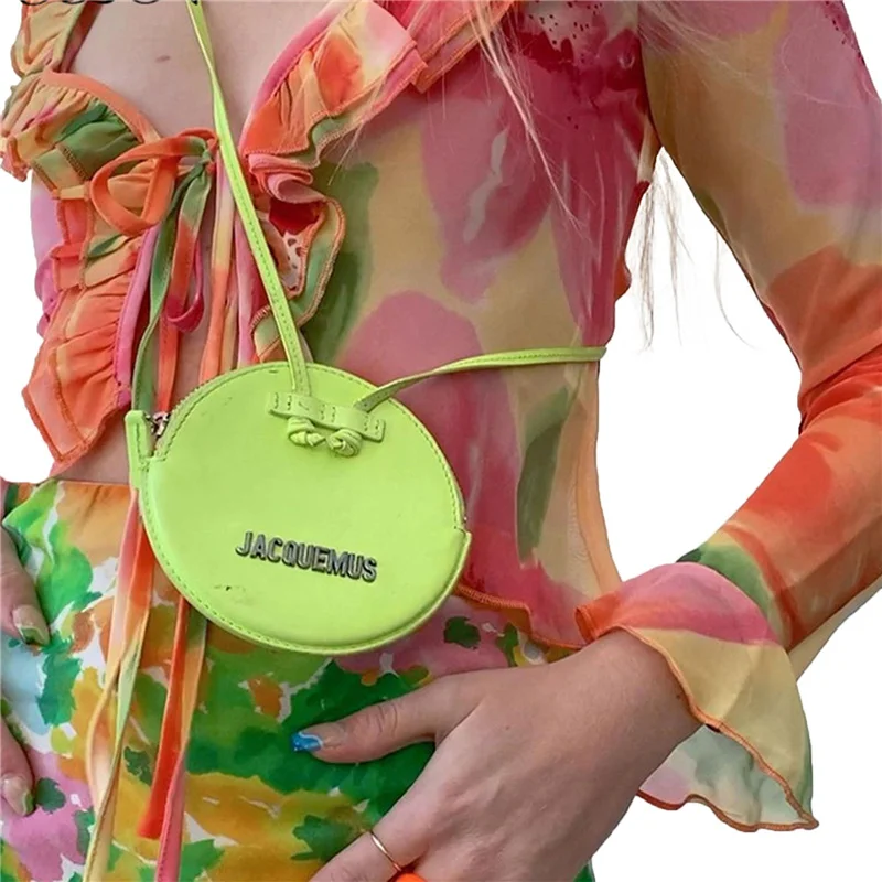 

Hirigin 2021 New Women Long-sleeved Blouse with Ruffle Decoration Printed Mesh Perspective Design Summer Clothing T-Shirts