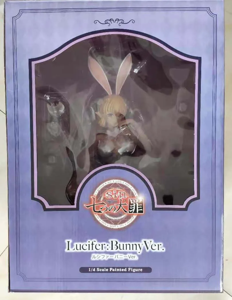 

Freeing Anime The Seven Deadly Sins Lucifer B-style Girls Figure Toys Dolls 32cm