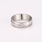 Skyrim модные кольца из чистого циркония для женщин и мужчин из нержавеющей стали обручальные украшения на свадьбу, годовщину кольца для пар, оптовая продажа