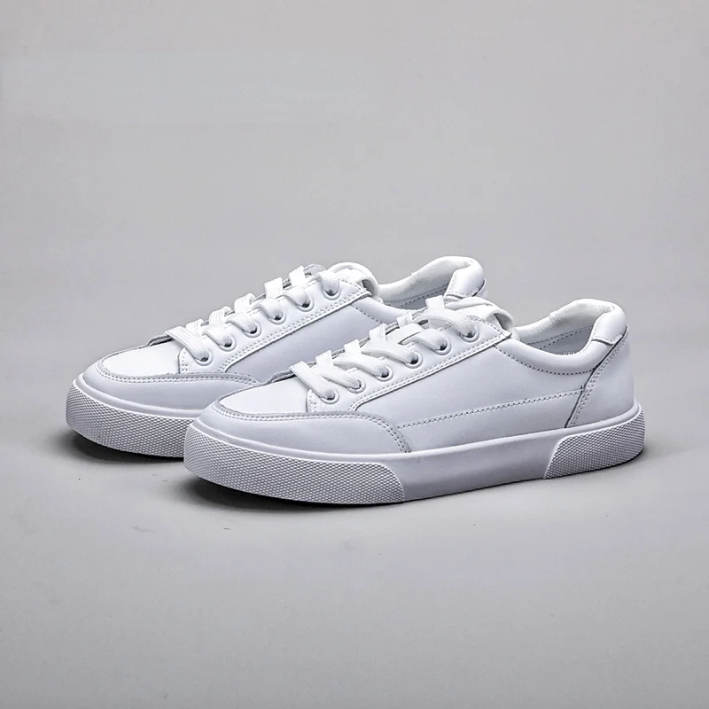 

Sneakers Women Autumn Shoes Casual Vulcanize Shoes Genuine Leather Walking Running Platform Sport White Shoes For Woman 2021