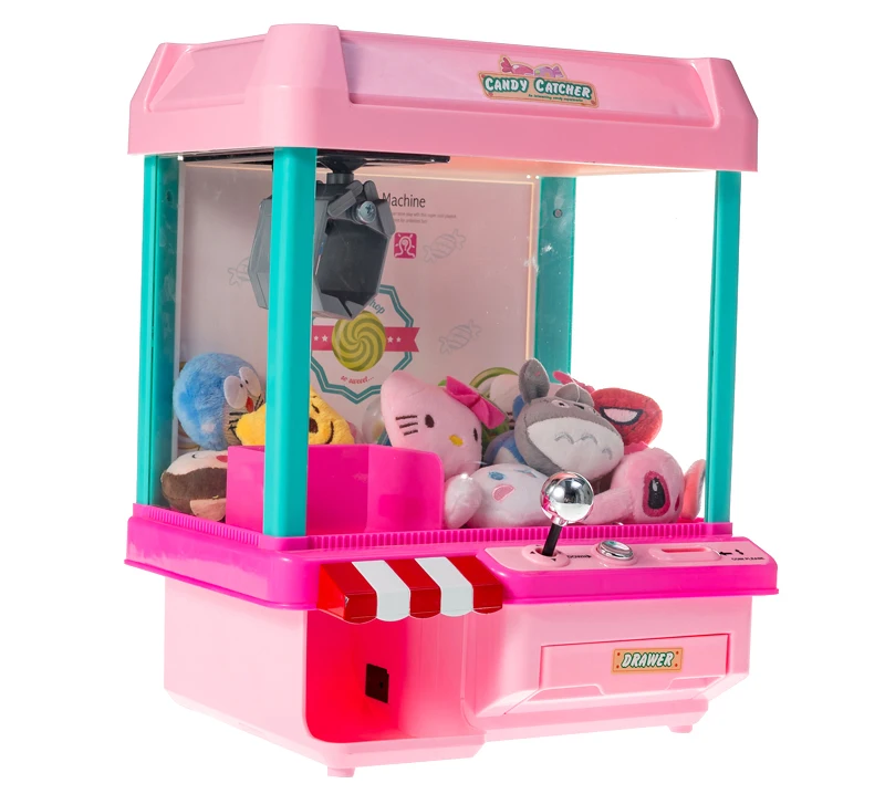 Игровой автомат для куклы с захватом, зарядка от usb, машина для захвата конфет, машина для захвата кранов, автомат для ловли рыбы, торговый автомат, зажим для куклы, захват