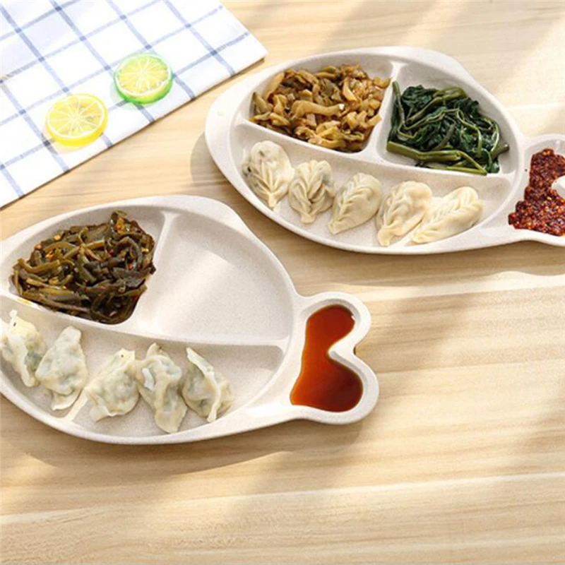 1 шт. прекрасная креативная пшеничная соломенная твердая пластина в форме рыбы