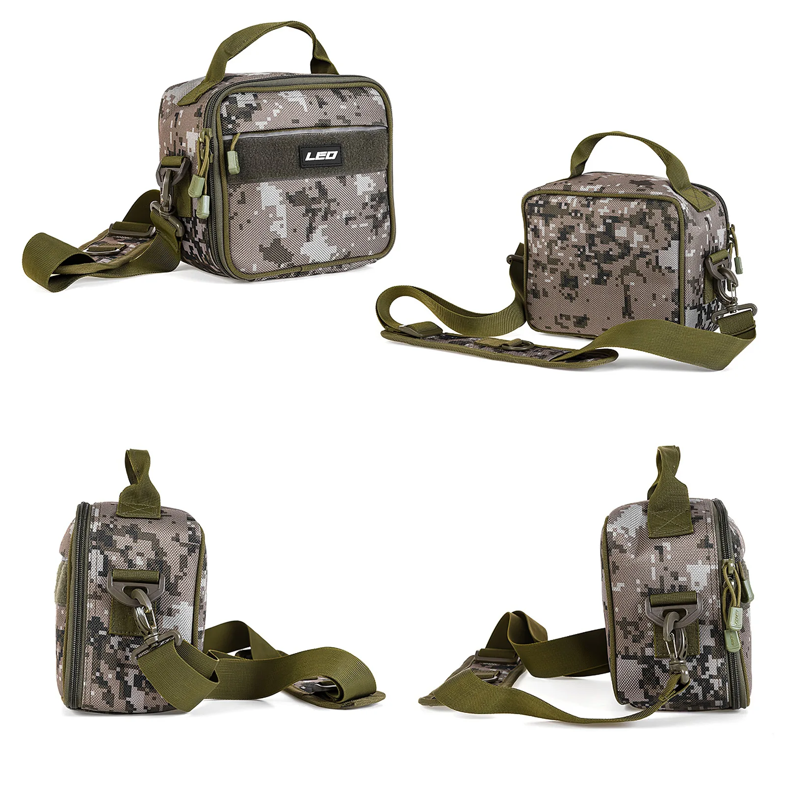

Multifunctional Fishing Bag Outdoor Fishing Lures Gear Tackle Storage Camo Single Crossbody Backpacks Fishing Tackle Storage Bag