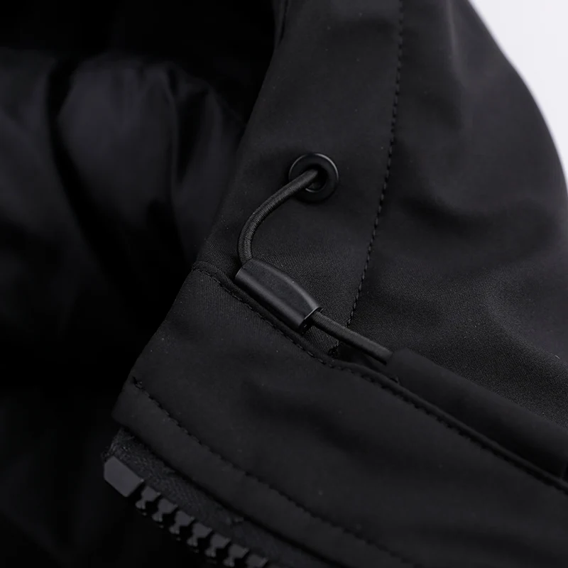 ROYALWAY 2019 New Men High Quality White Goose Meat Hooded Down Jackets Waterproof Fabric Warm Outdoor Coats RFDM94316I | Спорт и