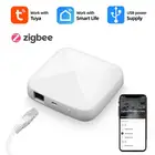 Хаб для умного дома Tuya ZigBee 3,0, проводной мост-шлюз, умный дом, управление через Alexa Google Home Assistant