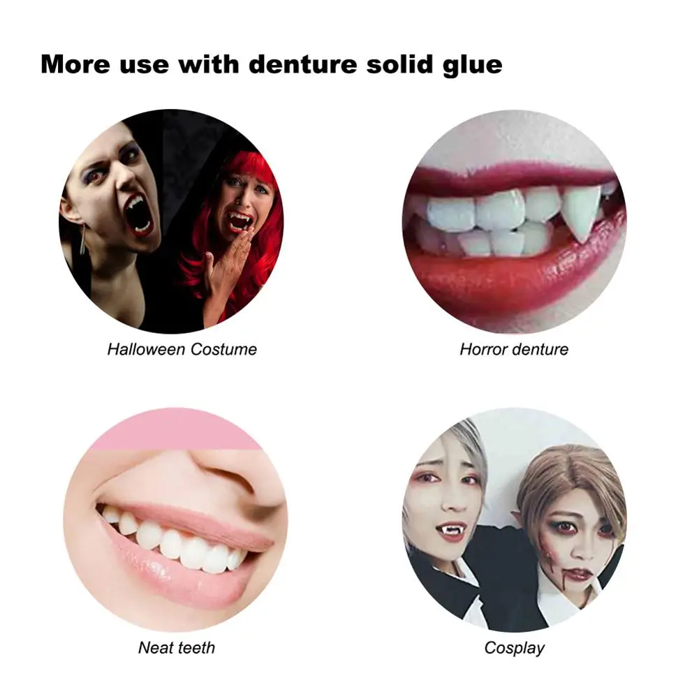 

10g/100g Denture Solid Glue Dental Restoration Repair Kit Oral Care Tool Temporary Tooth