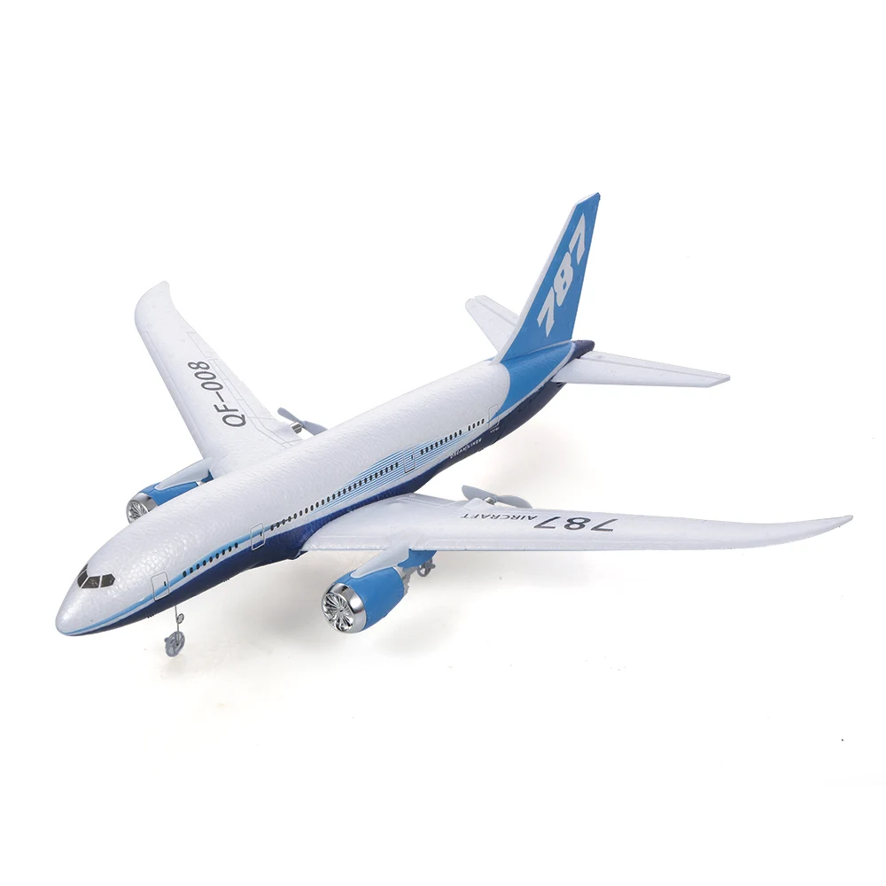 QF008 787 миниатюрный самолёт модель радиоуправляемого самолета 3CH 2 4G пульт