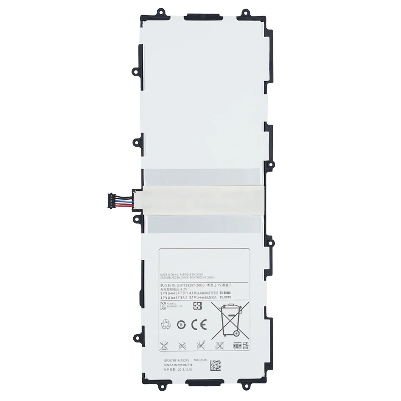 100% Оригинальный аккумулятор для планшета SP3676B1A Samsung Galaxy Note 10 1 GT N8000 N8005 N8010 N8013 N8020