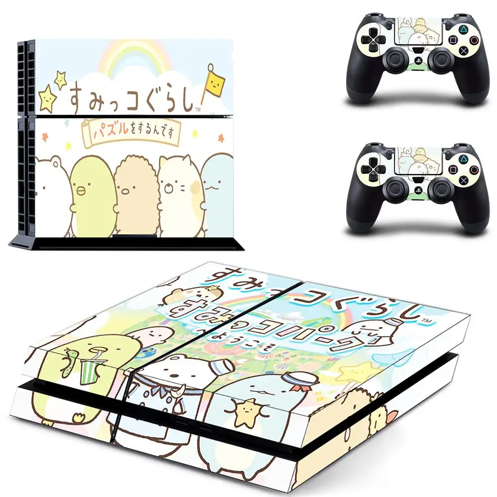 Аниме Natsume PS4 кожи Стикеры наклейка кожного покрова для Игровые приставки 4