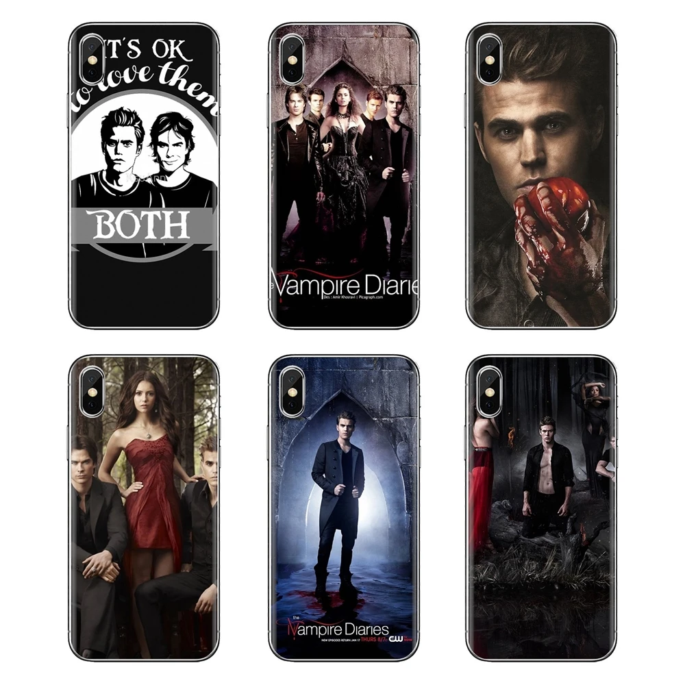 Силиконовый чехол для телефона ТВ-шоу Дневники вампира Xiaomi Mi3 samsung A10 A30 A40 A50 A60 A70