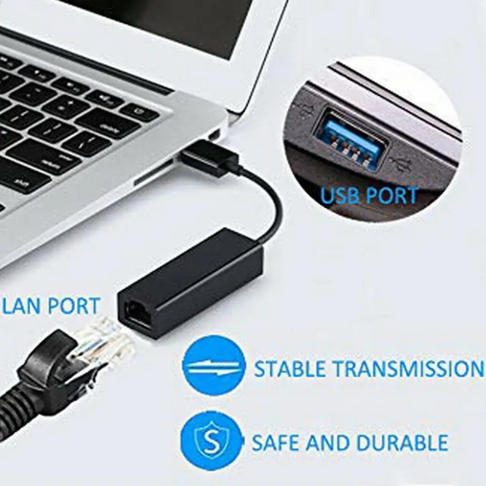 USB Ethernet адаптер 3 0 2 Сетевая карта для RJ45 Lan установки на Windows 10 Xiaomi Mi Box USB|Запасные