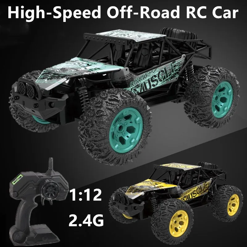 Большой электрический внедорожный автомобиль с дистанционным управлением RC 1:12 2