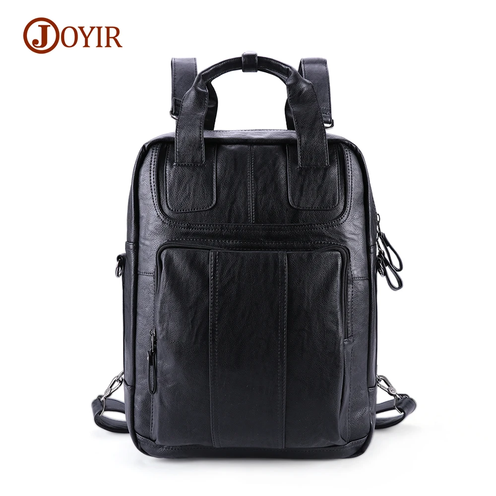 Мужской рюкзак из ПУ кожи для ноутбука 15 6 дюйма|Мужские рюкзаки| |