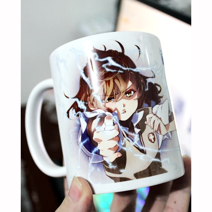 Кружка с изображением определенного научного железного пистолета Мисаки Микото