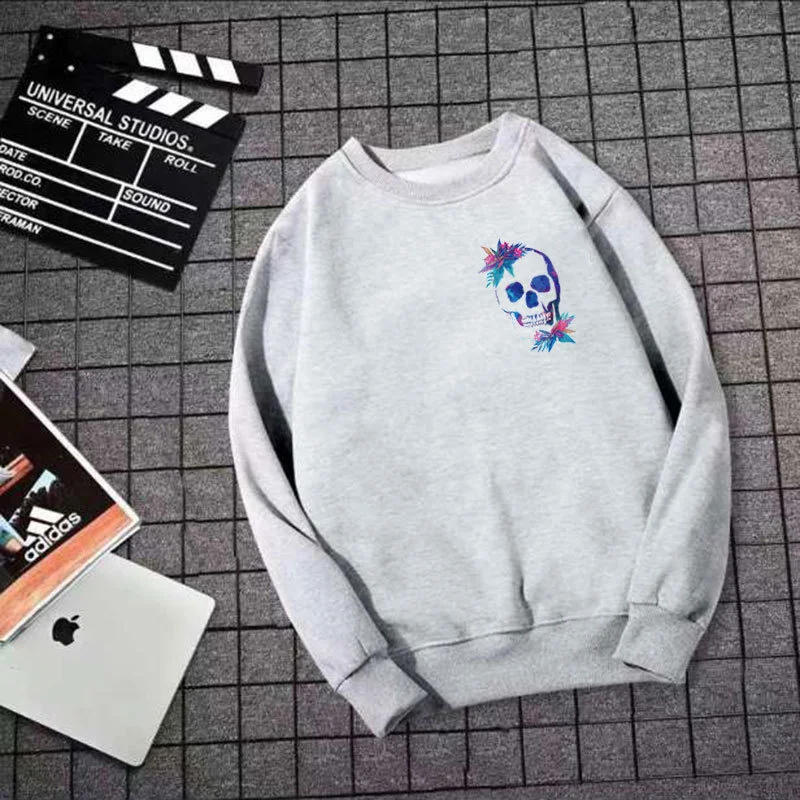 Маленькие патчи в стиле панк с изображением черепа и цветка для самостоятельного