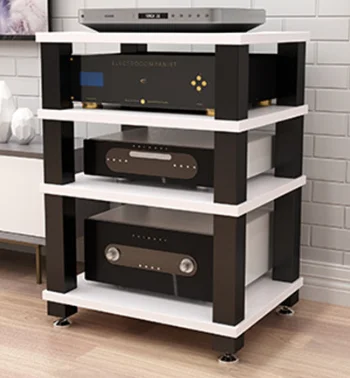Трехуровневый Hi-Fi усилитель зеркальная стойка для усилителя шкаф звуковая 234
