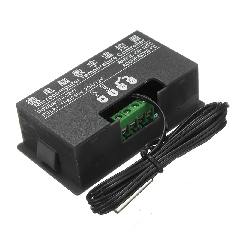 

110-220V 20A Digital Temperature Controller LED Display Thermostat Thermoregulator With Heat/Cooling Control Instrument
