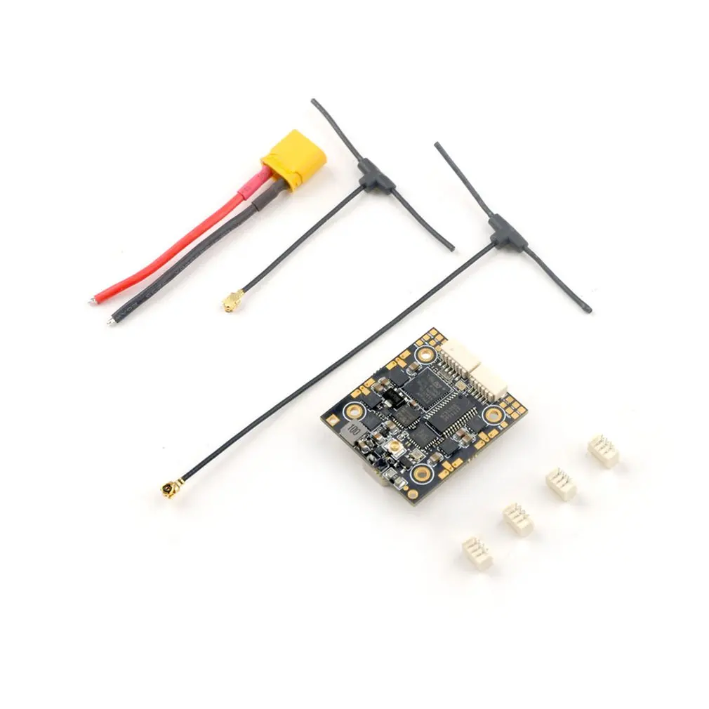 

HappyModel ELRS X1 AIO 4 в 1 Контроллер полета встроенный SPI 2,4G ELRS 12A ESC для FPV гоночных зубочисток дронов ES24TX