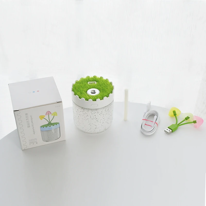 

Ultrasonic Air Humidifier USB Aroma Diffuser with 7 Colors LED Lamp Mini Essential oil Diffuser Cool Mist Maker Fogger for Home