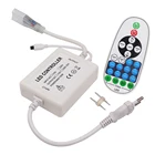 AC 110 В 220 В светодиодный неоновый светильник, диммер 23 клавиши, ИК-пульт дистанционного управления 750 Вт, Одноцветный неоновый светильник, диммер, EU US AU UK Plug