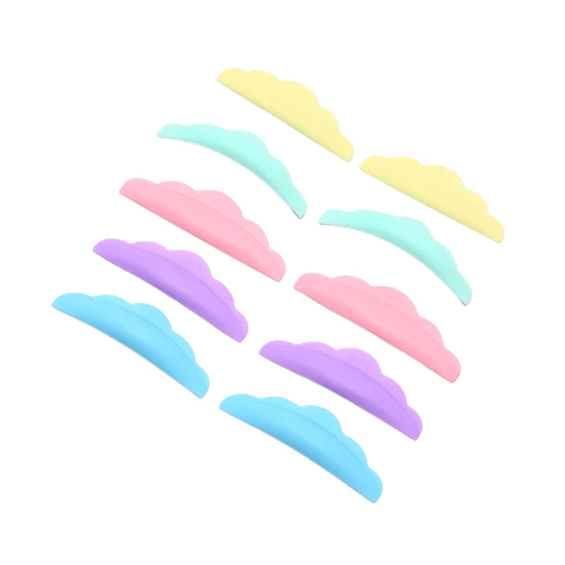 

5 пар, разноцветные рециркуляционные стержни для ресниц