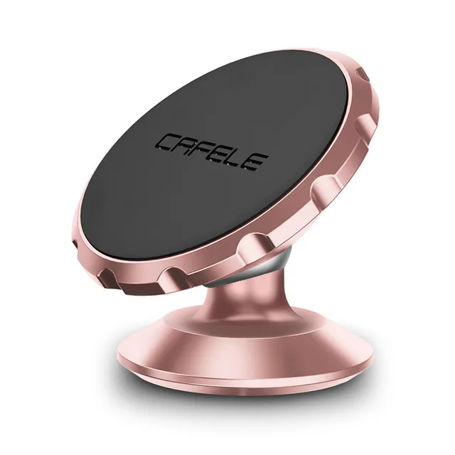 Rose gold CAFELE 4 вида Магнитная автомобильная подставка для телефона, держатель для автомобиля, магнитное крепление, автомобильный держатель, подставка для iPhone, держатель для мобильного телефона - Цвет: Rose gold